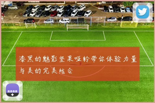 漆黑的魅影坚果哑铃带你体验力量与美的完美结合